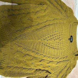 Express green knitted sweater size S women